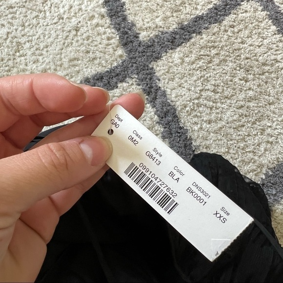 J. Crew Black Pleated Lace Fluttery Cami - Picture 7 of 10